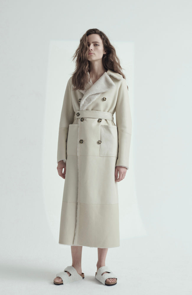 TRENCH coat Offwhite